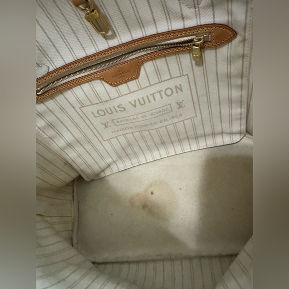 LOUIS VUITTON Damier Azur Neverfull MM - Picture 14 of 16